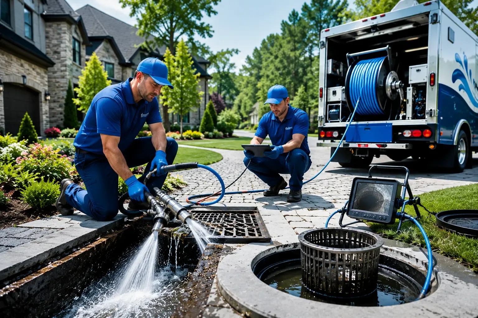 Local outdoor drain cleaning professionals in Cranberry Township, PA